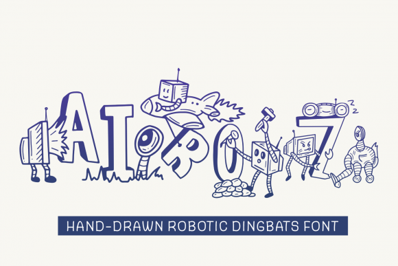 Airoz: A Playful Dingbats Font for Editorial Design