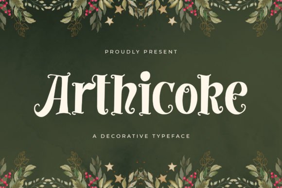 Arthicoke: A Serif Font for Makers