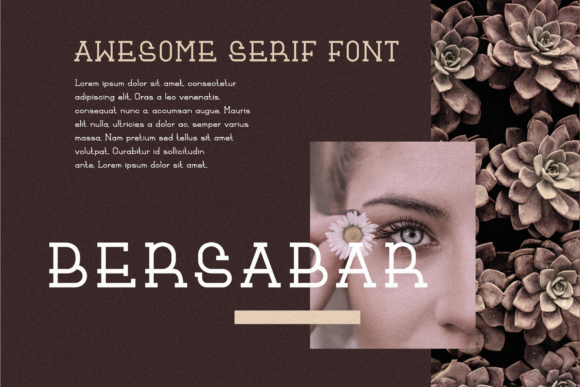 Bersabar Font Review: A Stylish Serif for Modern Branding