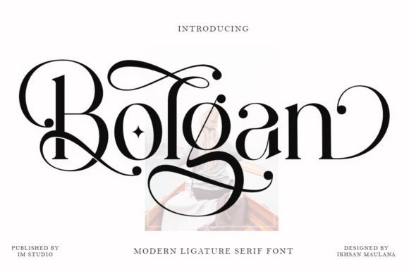 Bolgan Script Font for Handmade Creators
