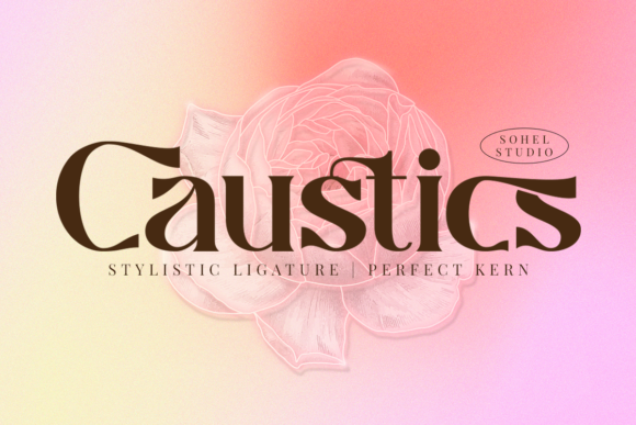 Caustics: A Distinct Serif Font for Web Design