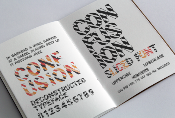 Confusion: The Display Font That Stops the Scroll
