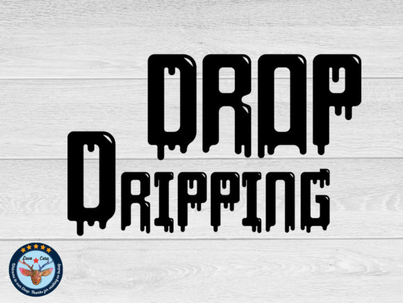 Drop Dripping: A Bold Decorative Font for Editorial Impact