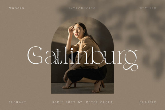 Elevate Your Brand with the Gatlinburg Serif Typeface