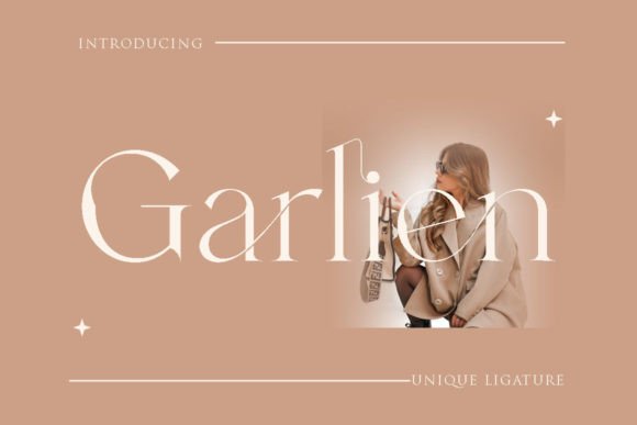 Garlien: A Serif Typeface for Editorial Elegance
