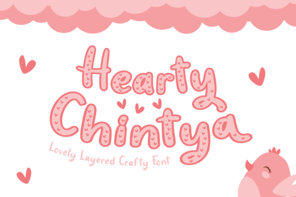 Hearty Chintya: A Decorative Font for Modern Web Design