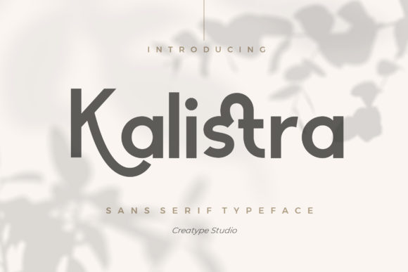Kalistra: The Serif Font That Elevates Your Brand