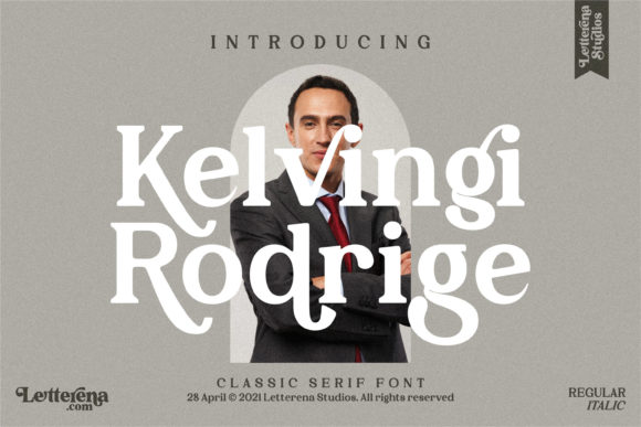 Kelvingi Rodrige: A Versatile Serif Font for Editorial Design