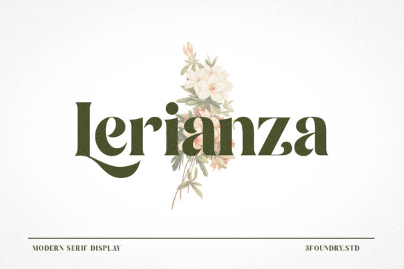 Lerianza: The Serif Font That Elevates Small Business Branding