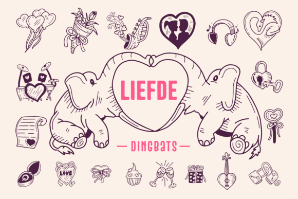 Liefde Font Review: A Jolly Display Typeface for Web & Print