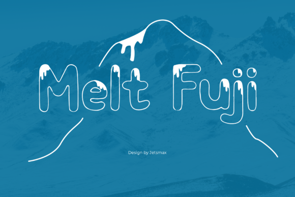 Melt Fuji: A Designer's Review of This Liquid Display Font