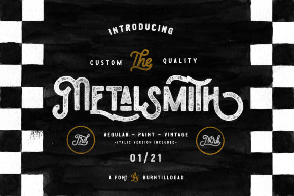 Metalsmith: The Serif Typeface That Elevates Your Brand