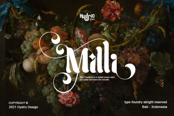 Milli: A Premium Serif Font for Modern Web Design