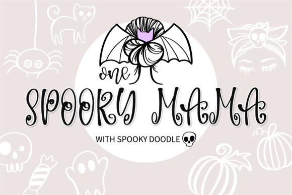 One Spooky Mama: A Versatile Handwritten Font for Branding