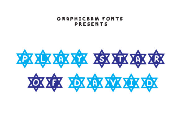 Play Star of David: A Distinctive Decorative Font for Editorial Design