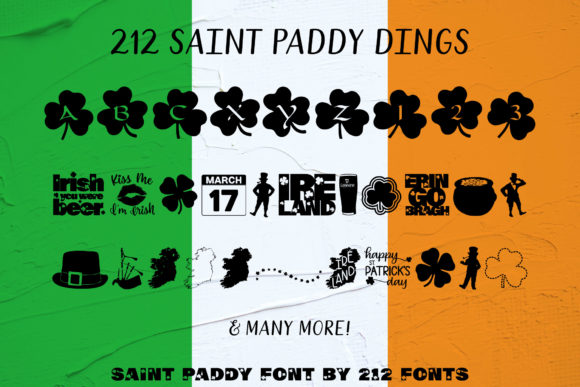 Saint Paddy Dings: A Fresh Typeface for Small Business Branding