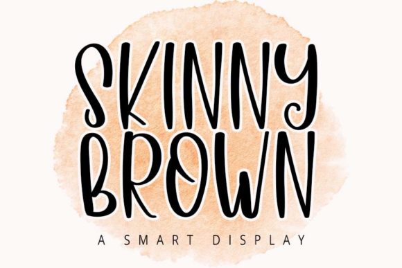 Skinny Brown: The Handwritten Font for Authentic Brands