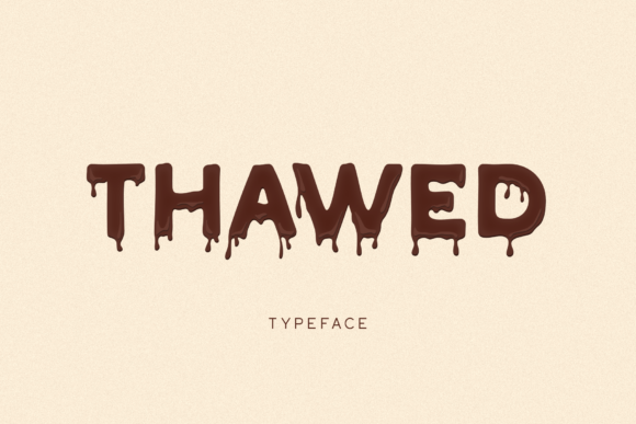 Thawed: A Charming Decorative Font for Handmade Creators