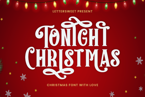 Tonight Christmas Font: A Classy Serif for Festive Web Design