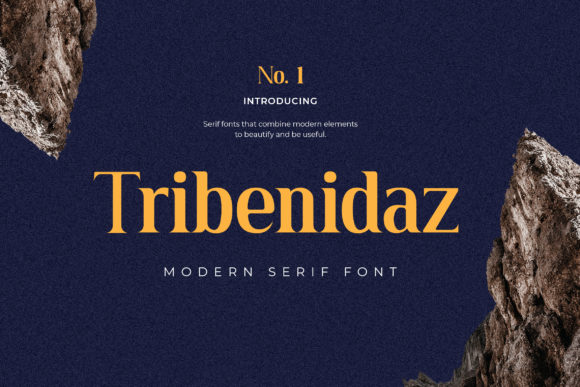Tribenidaz: A Versatile Serif Font for Modern Branding