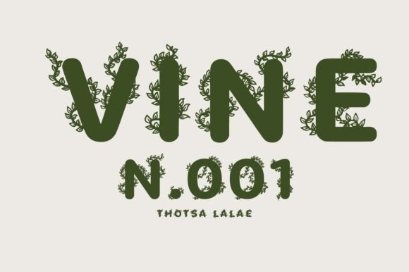 Vine N.001 Review: A Botanical Typeface for Natural Brands
