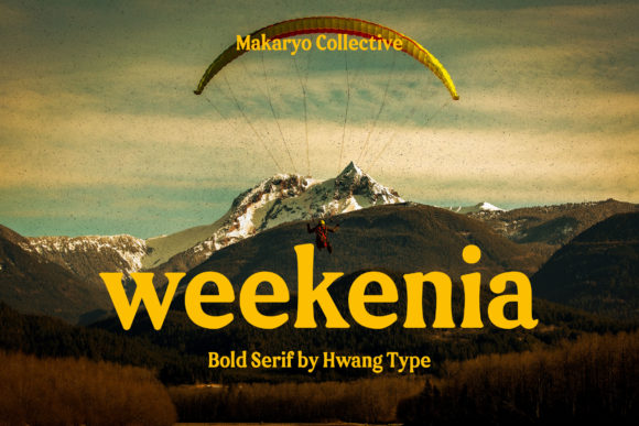 Weekenia: A Versatile Serif Font for Makers